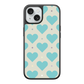 Heart Grid iPhone Case