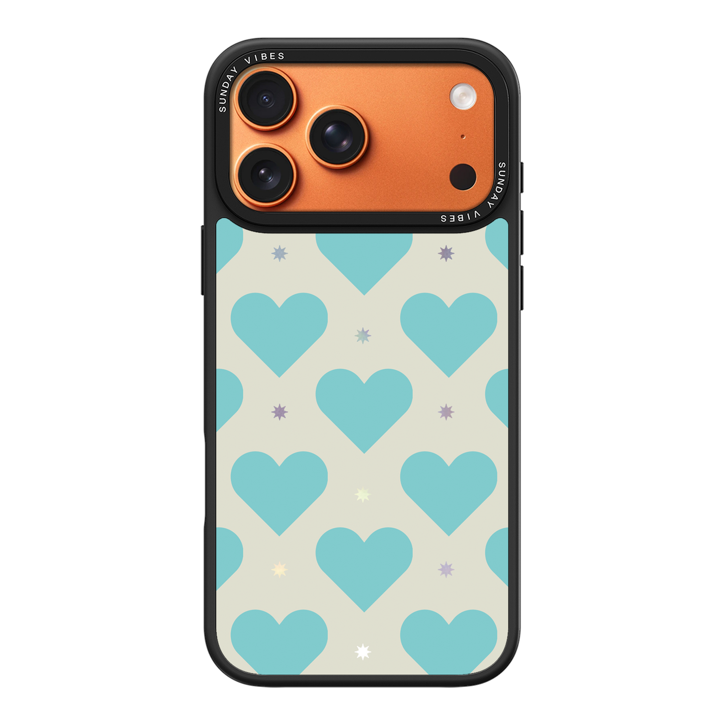 Heart Grid iPhone Case