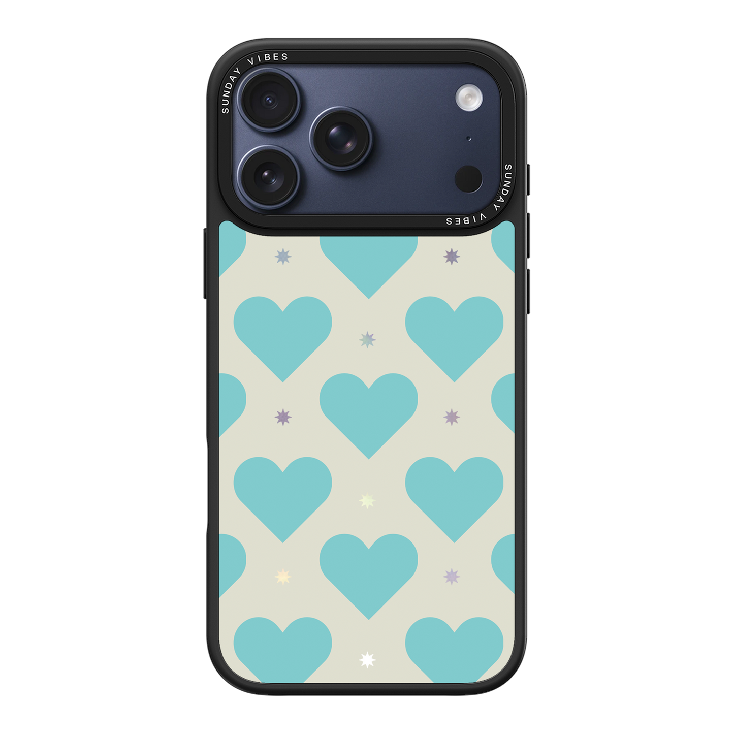 Heart Grid iPhone Case