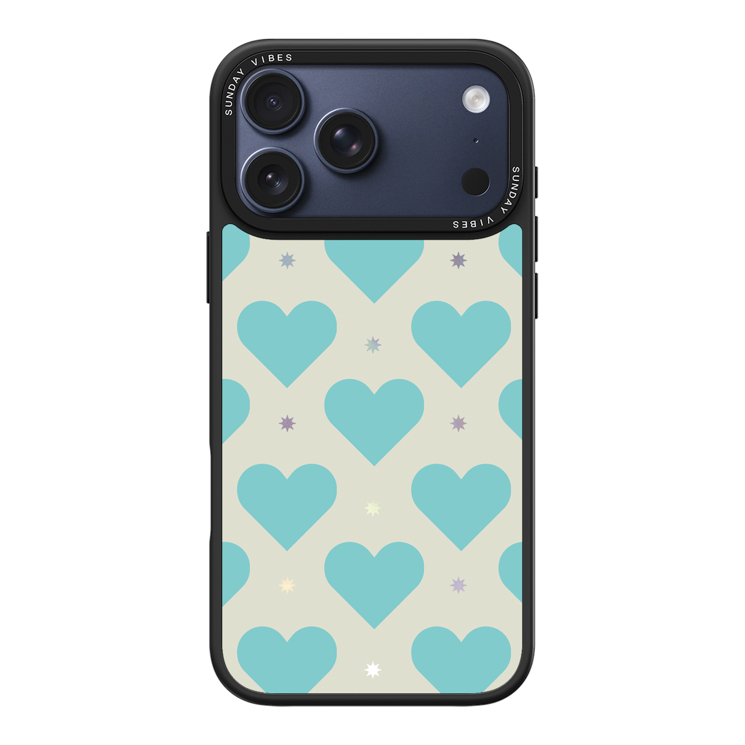 Heart Grid iPhone Case