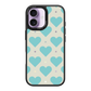 Heart Grid iPhone Case