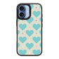 Heart Grid iPhone Case