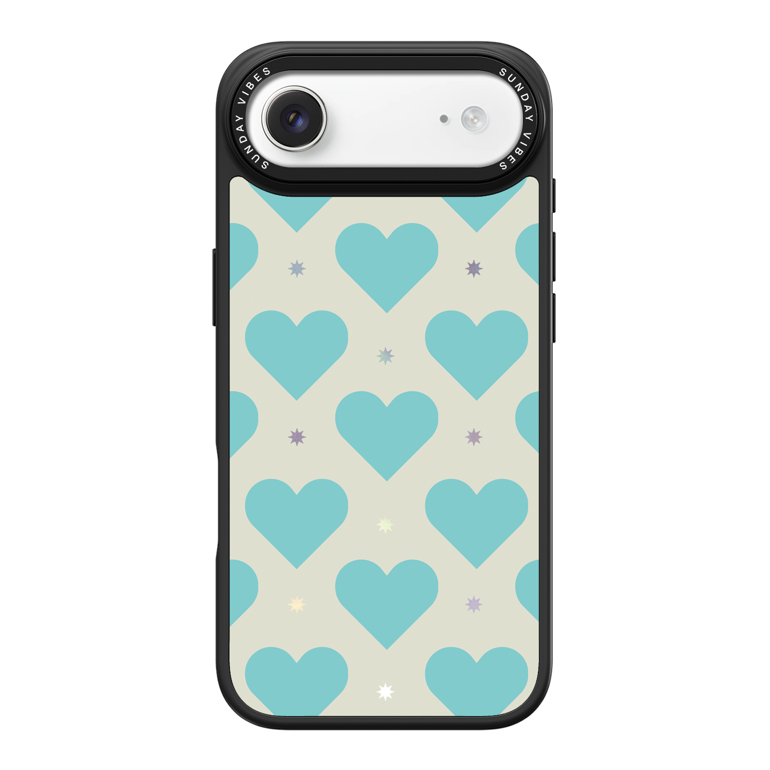 Heart Grid iPhone Case