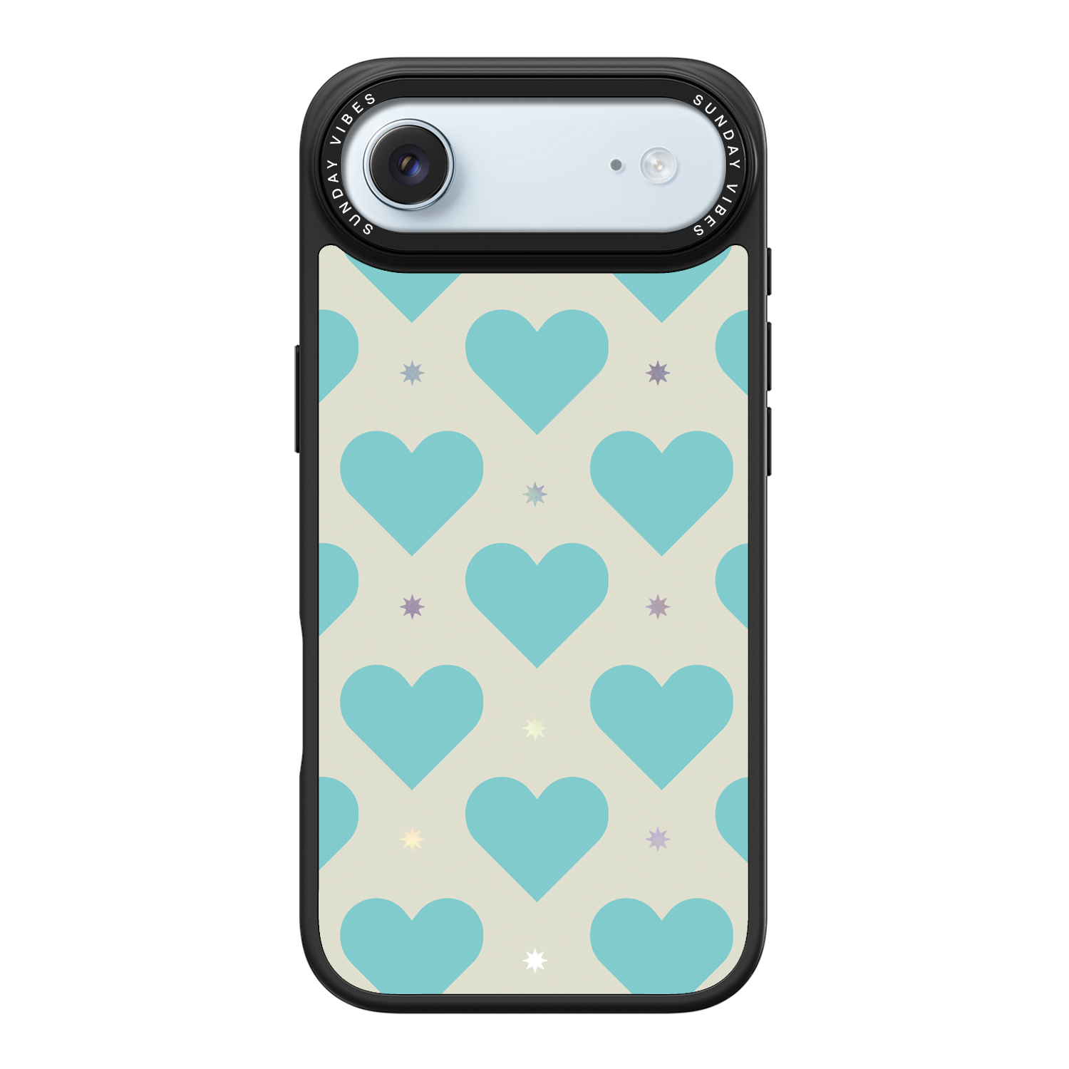 Heart Grid iPhone Case