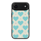 Heart Grid iPhone Case