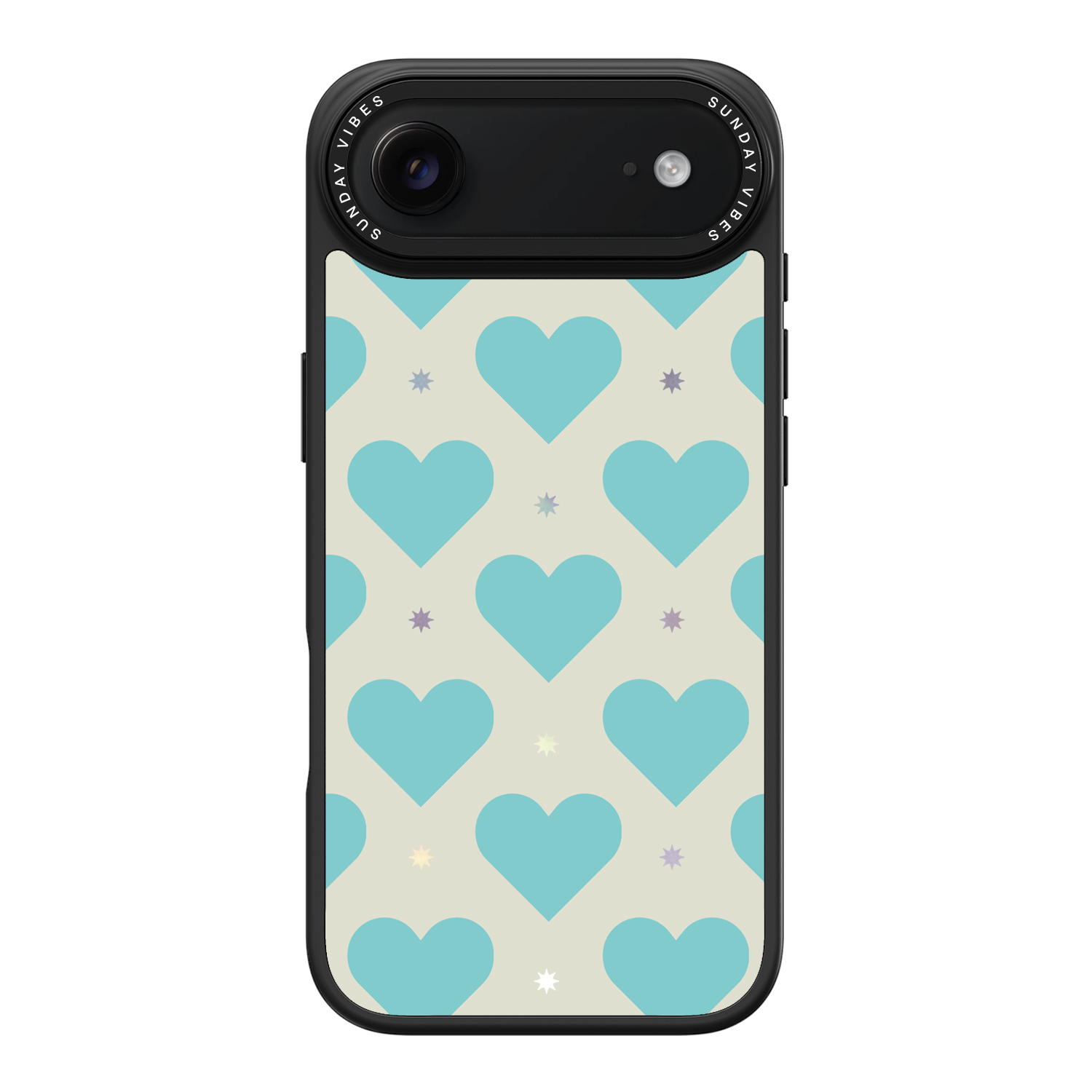 Heart Grid iPhone Case
