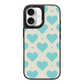 Heart Grid iPhone Case