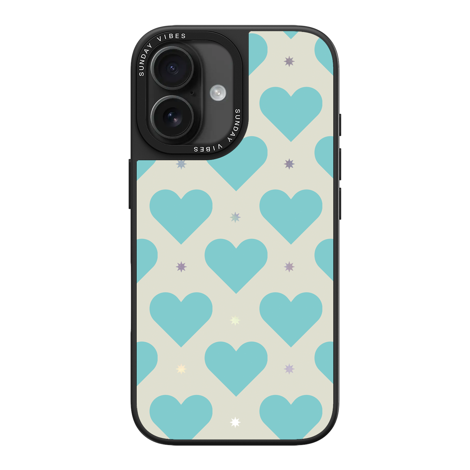 Heart Grid iPhone Case
