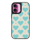Heart Grid iPhone Case