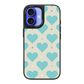 Heart Grid iPhone Case