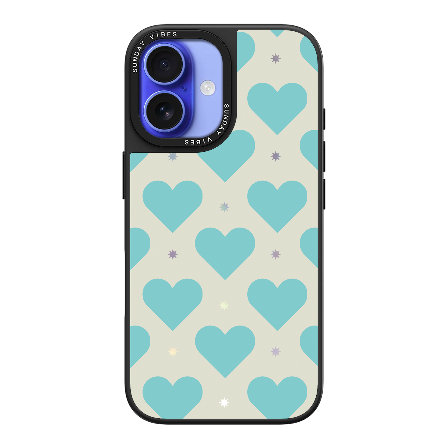 Heart Grid iPhone Case