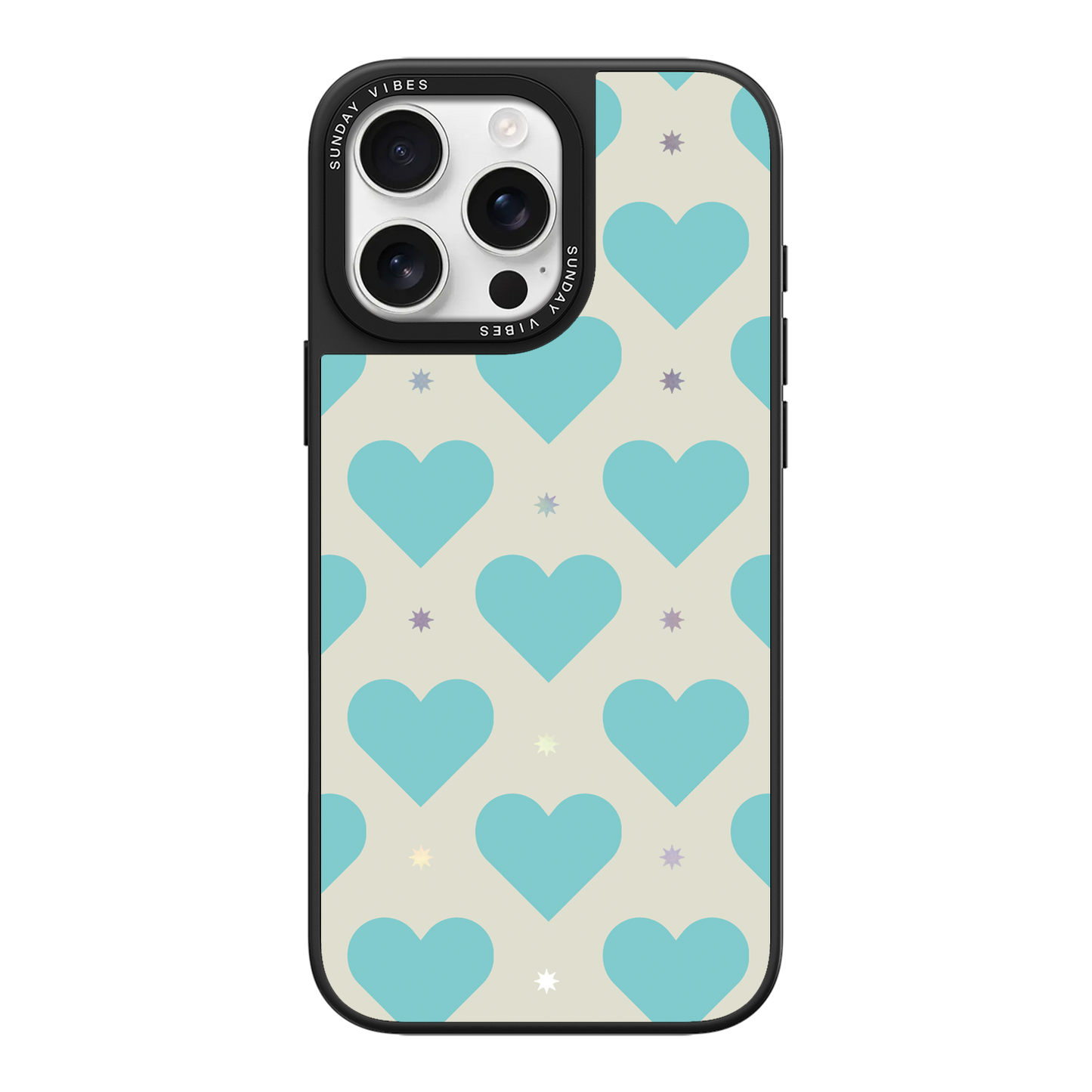 Heart Grid iPhone Case