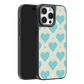 Heart Grid iPhone Case