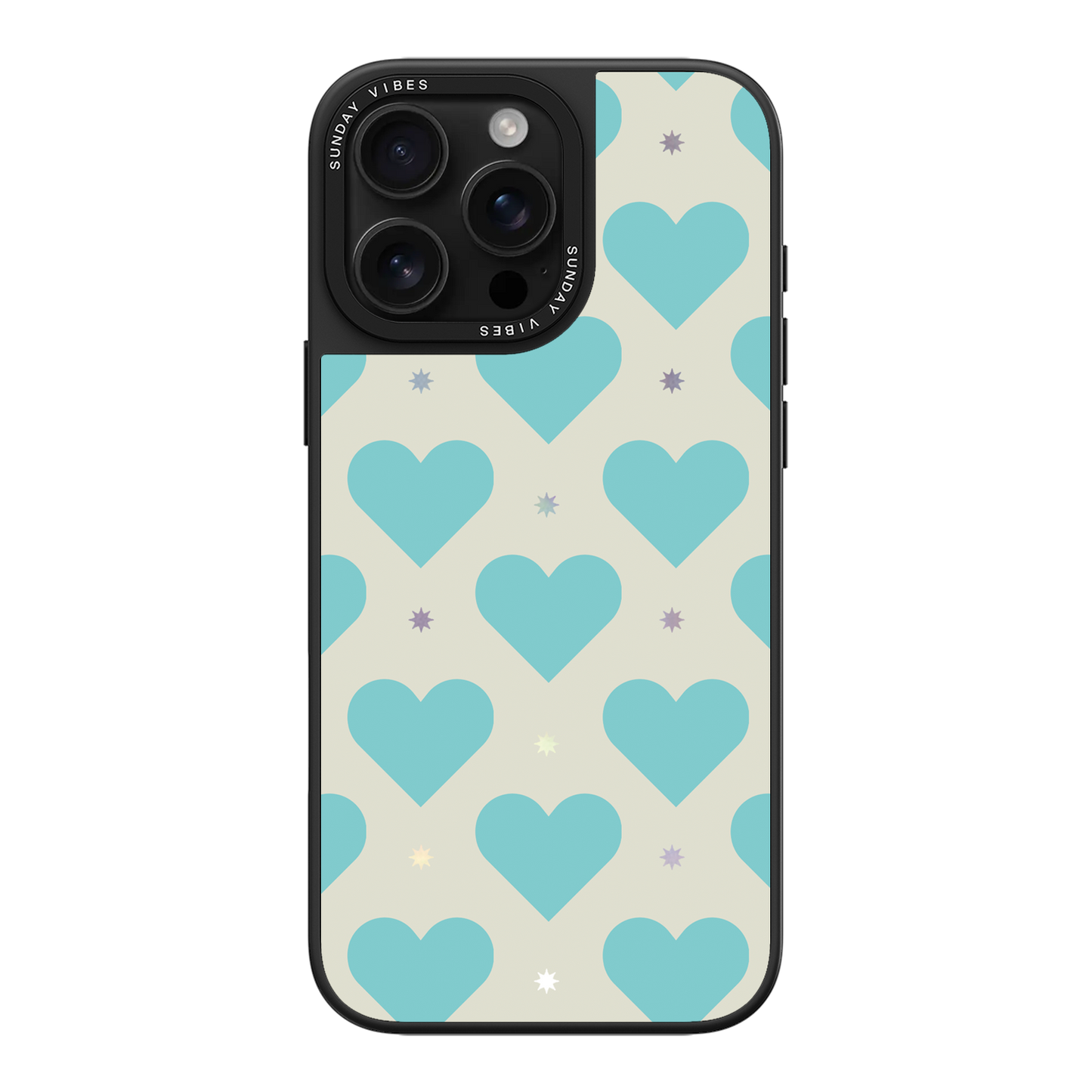 Heart Grid iPhone Case