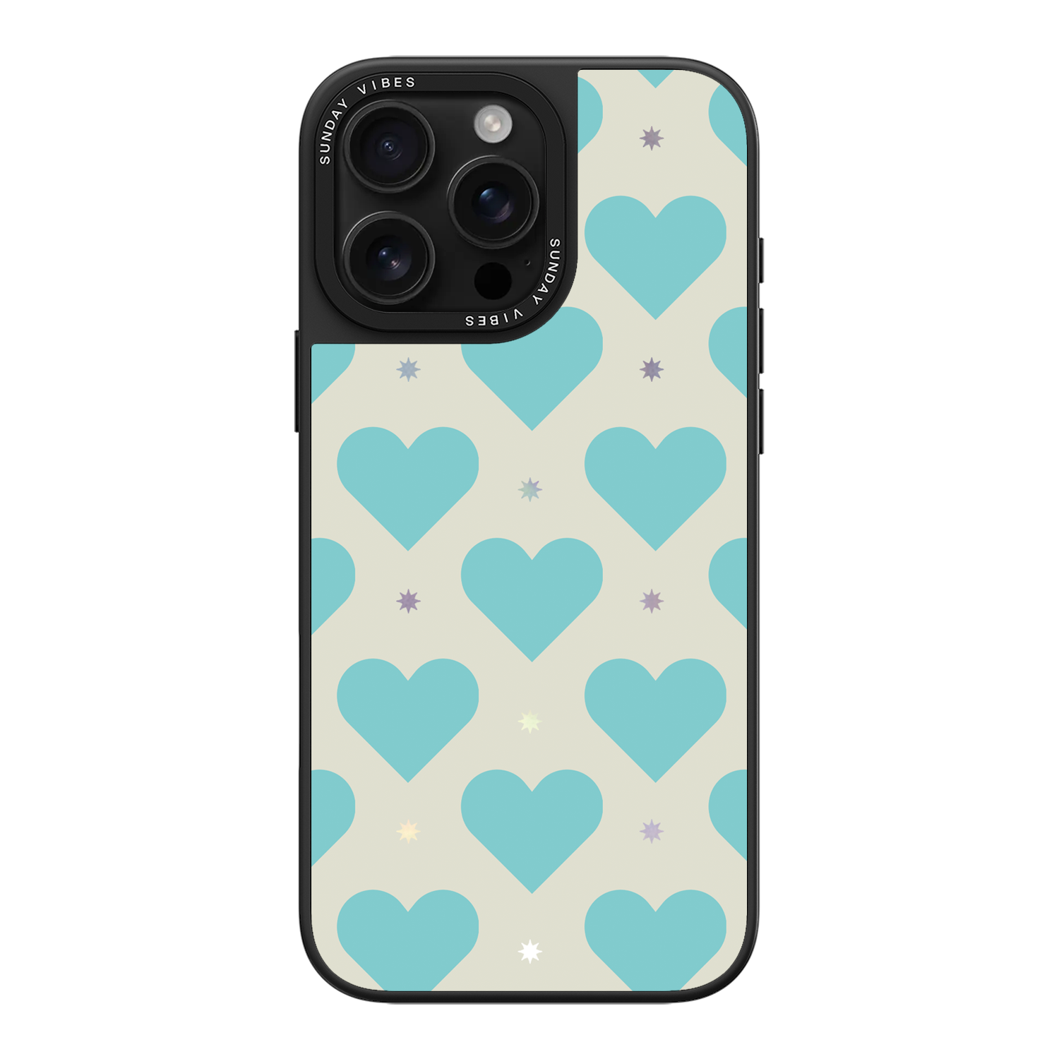 Heart Grid iPhone Case