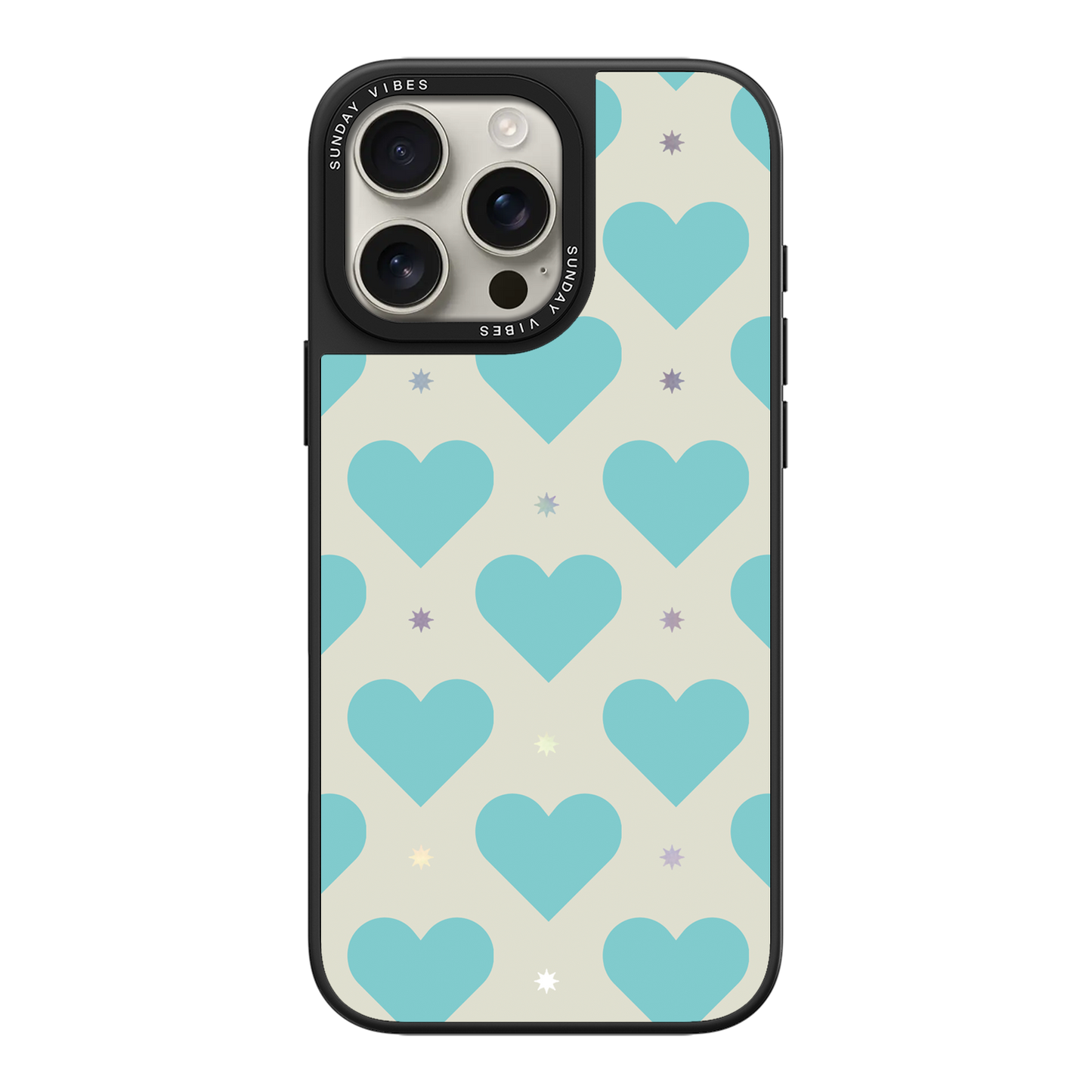 Heart Grid iPhone Case