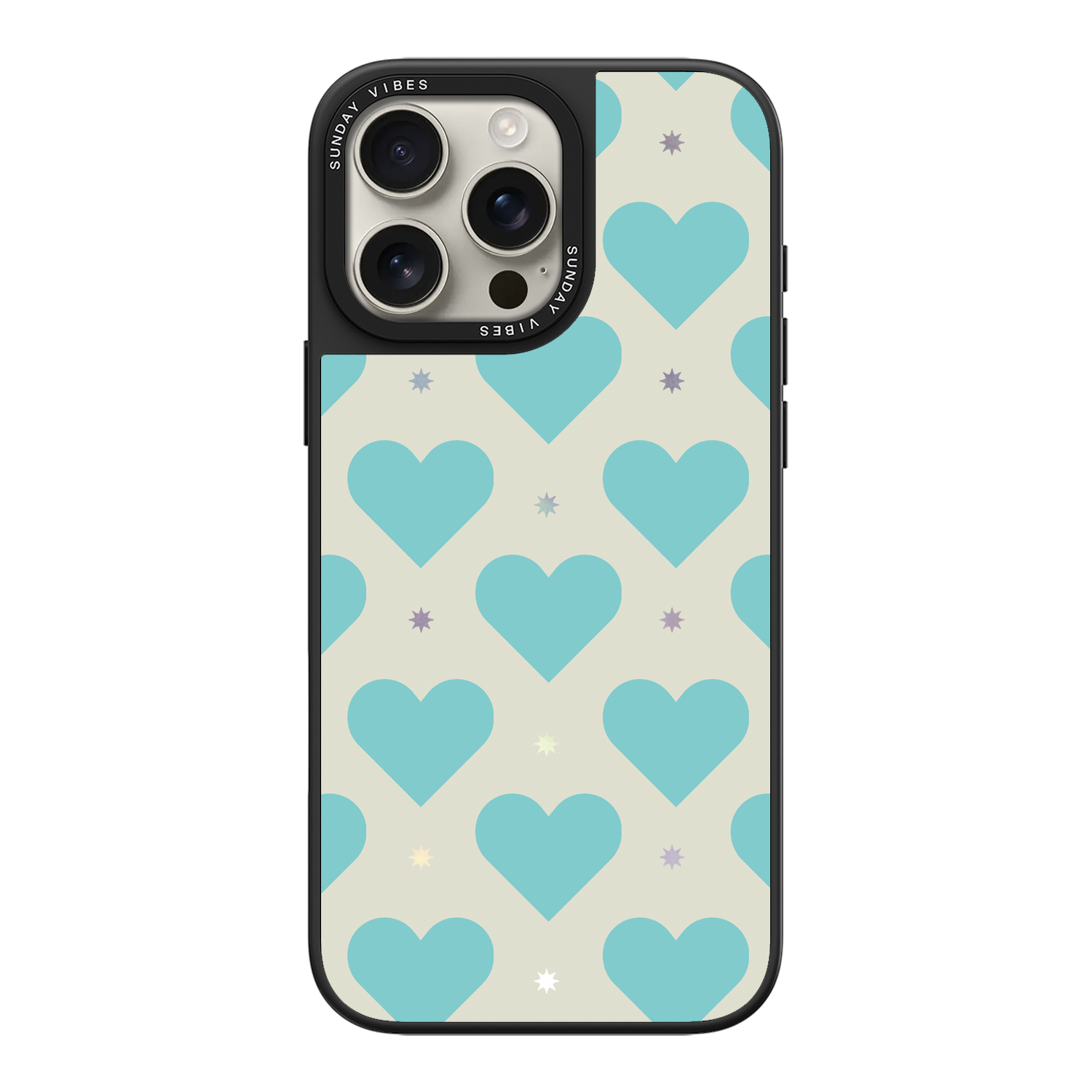 Heart Grid iPhone Case