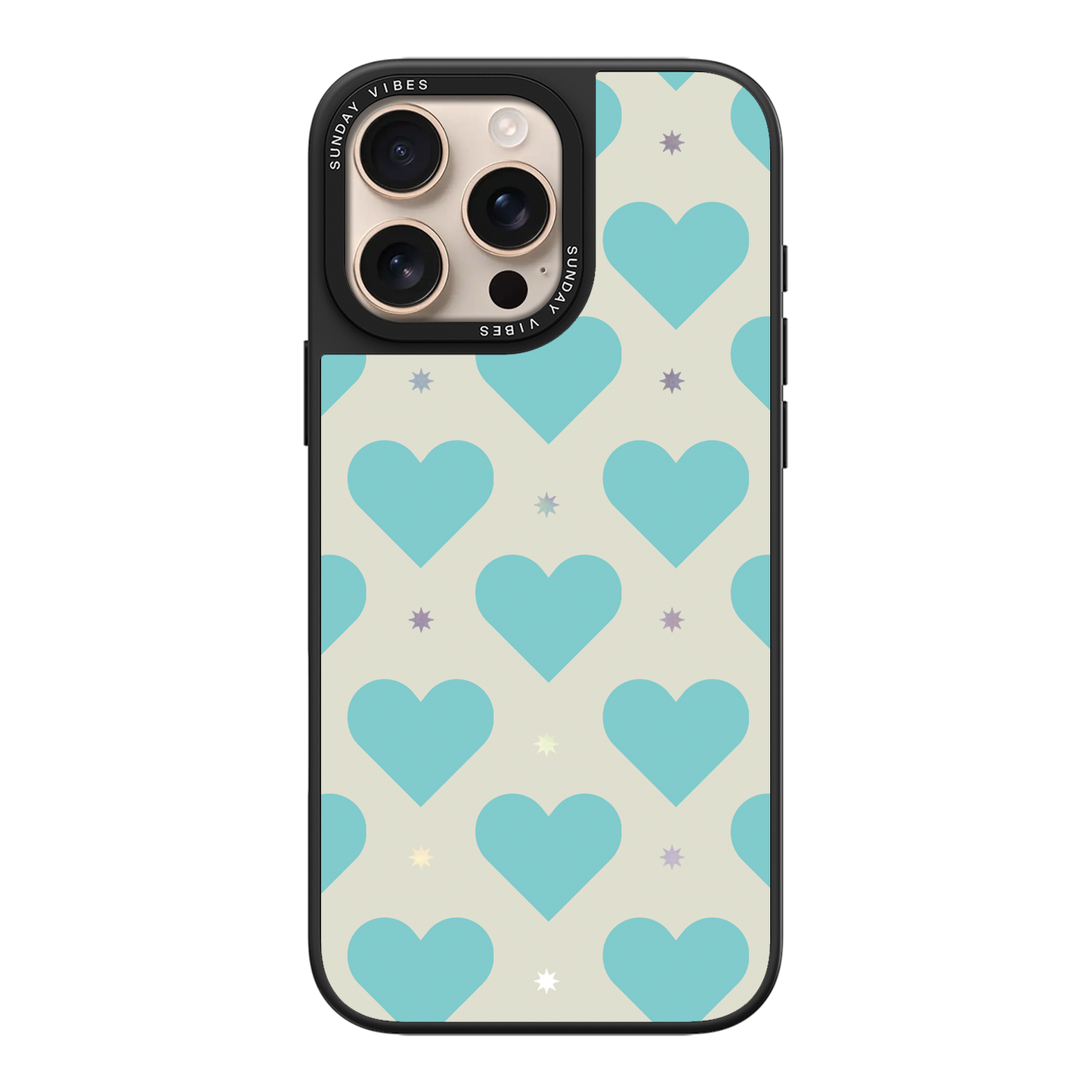 Heart Grid iPhone Case