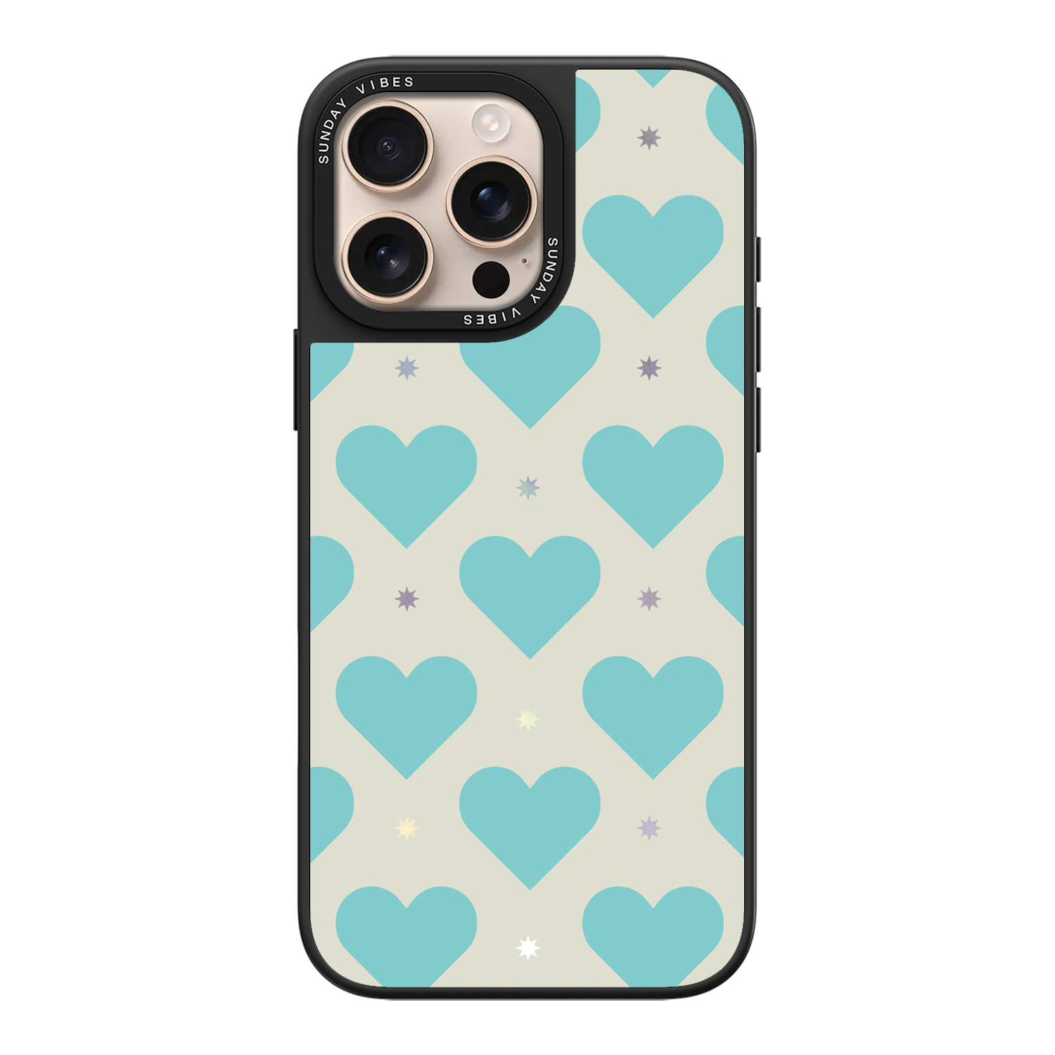 Heart Grid iPhone Case