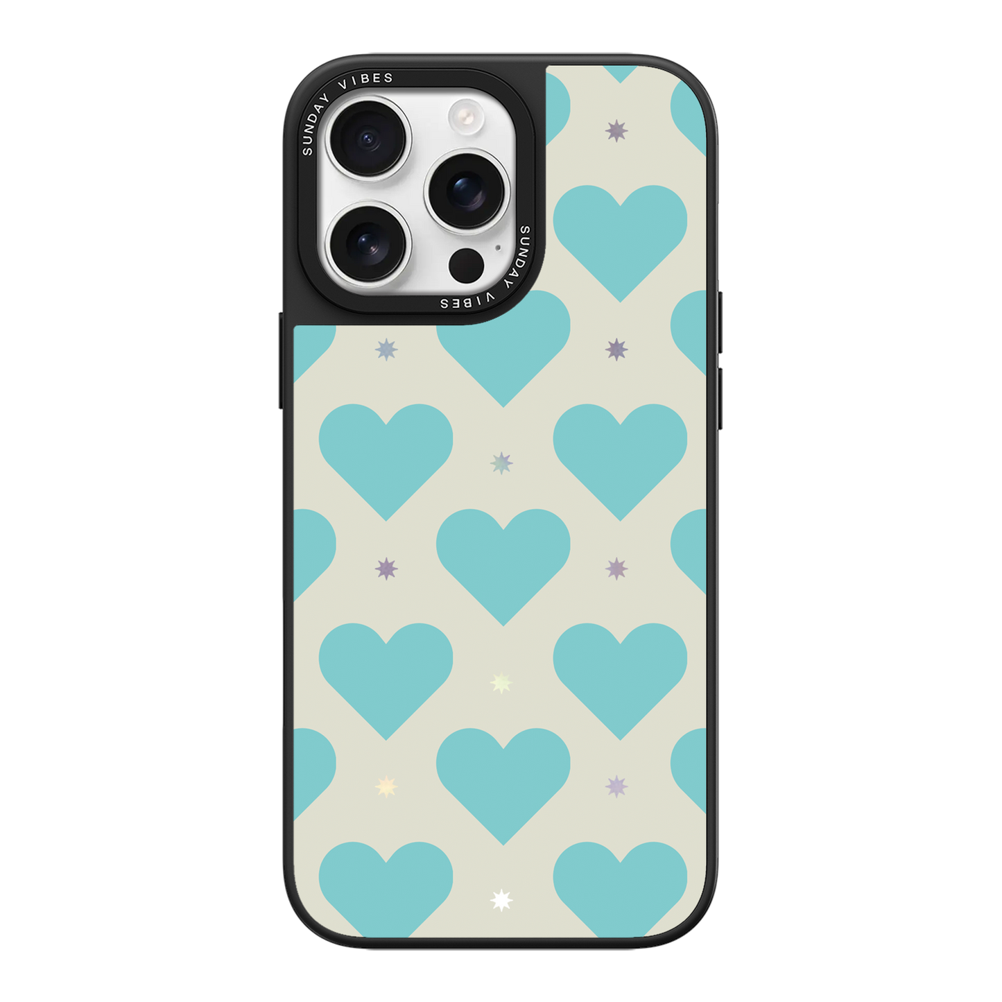 Heart Grid iPhone Case