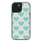 Heart Grid iPhone Case