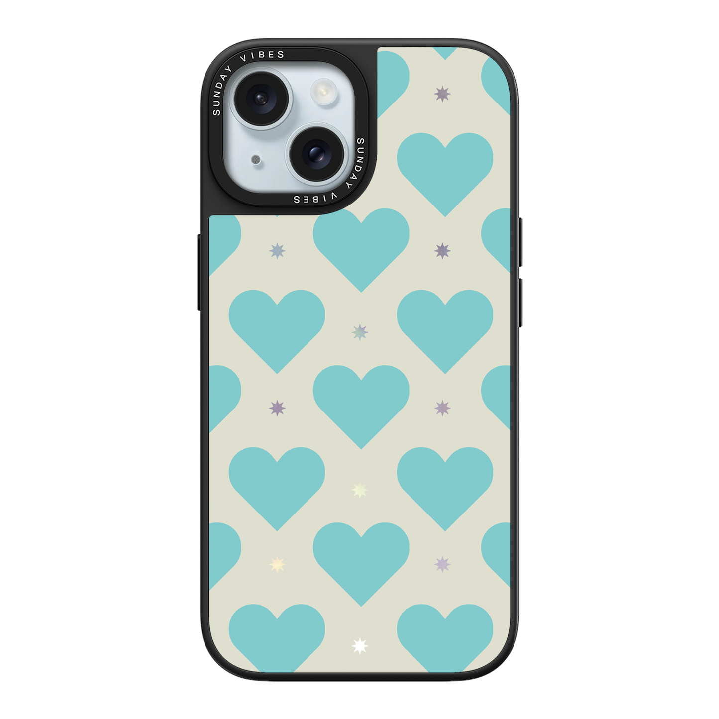Heart Grid iPhone Case