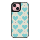 Heart Grid iPhone Case