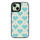 Heart Grid iPhone Case