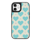Heart Grid iPhone Case