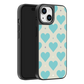 Heart Grid iPhone Case