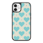 Heart Grid iPhone Case