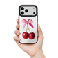 Cherry Charm Mirror iPhone Case