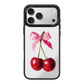 Cherry Charm Mirror iPhone Case