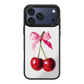 Cherry Charm Mirror iPhone Case