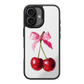 Cherry Charm Mirror iPhone Case