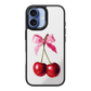 Cherry Charm Mirror iPhone Case