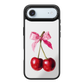 Cherry Charm Mirror iPhone Case