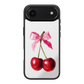 Cherry Charm Mirror iPhone Case