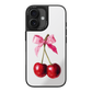 Cherry Charm Mirror iPhone Case