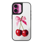Cherry Charm Mirror iPhone Case