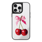 Cherry Charm Mirror iPhone Case