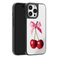 Cherry Charm Mirror iPhone Case