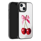 Cherry Charm Mirror iPhone Case