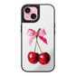 Cherry Charm Mirror iPhone Case