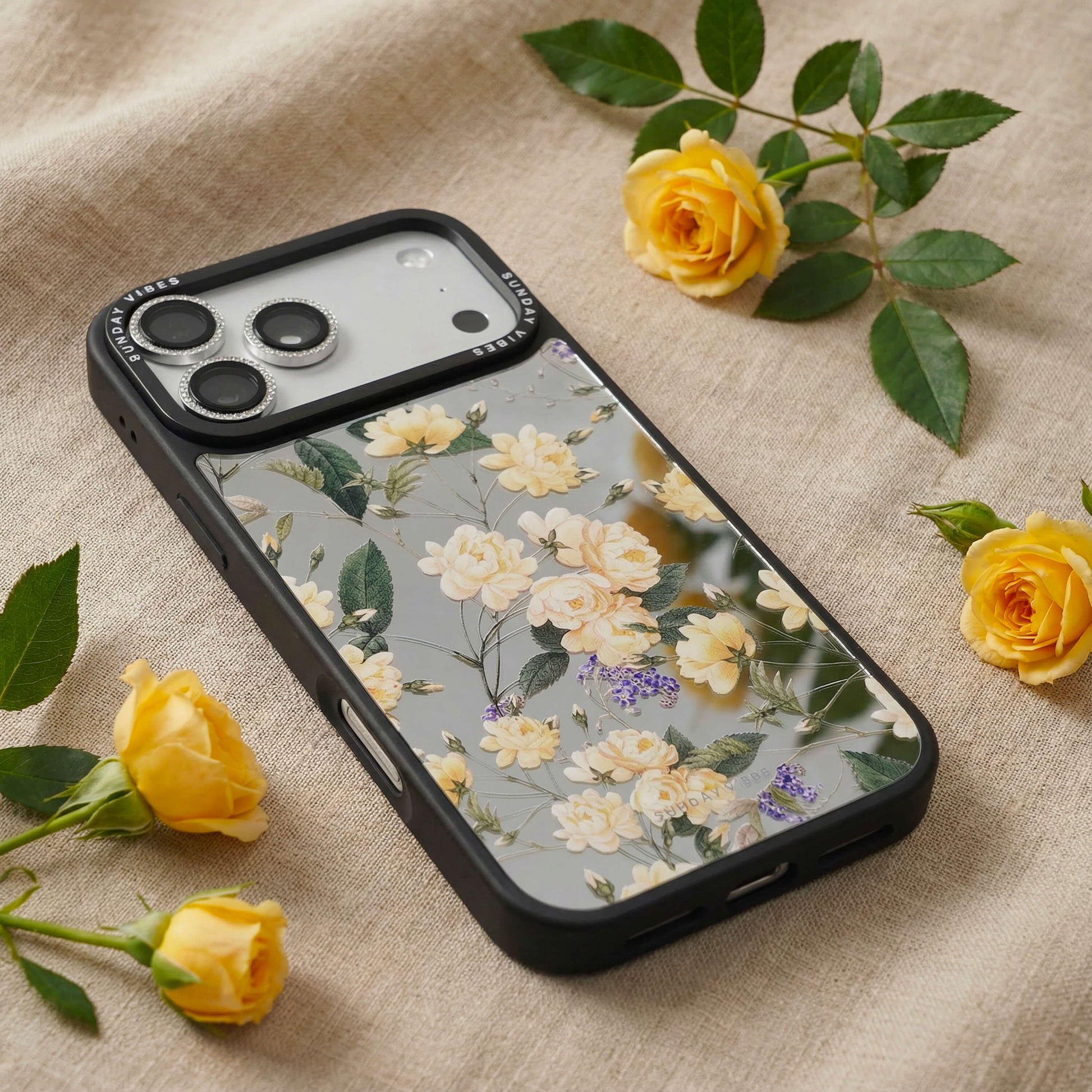 Golden Petalcode iPhone Case