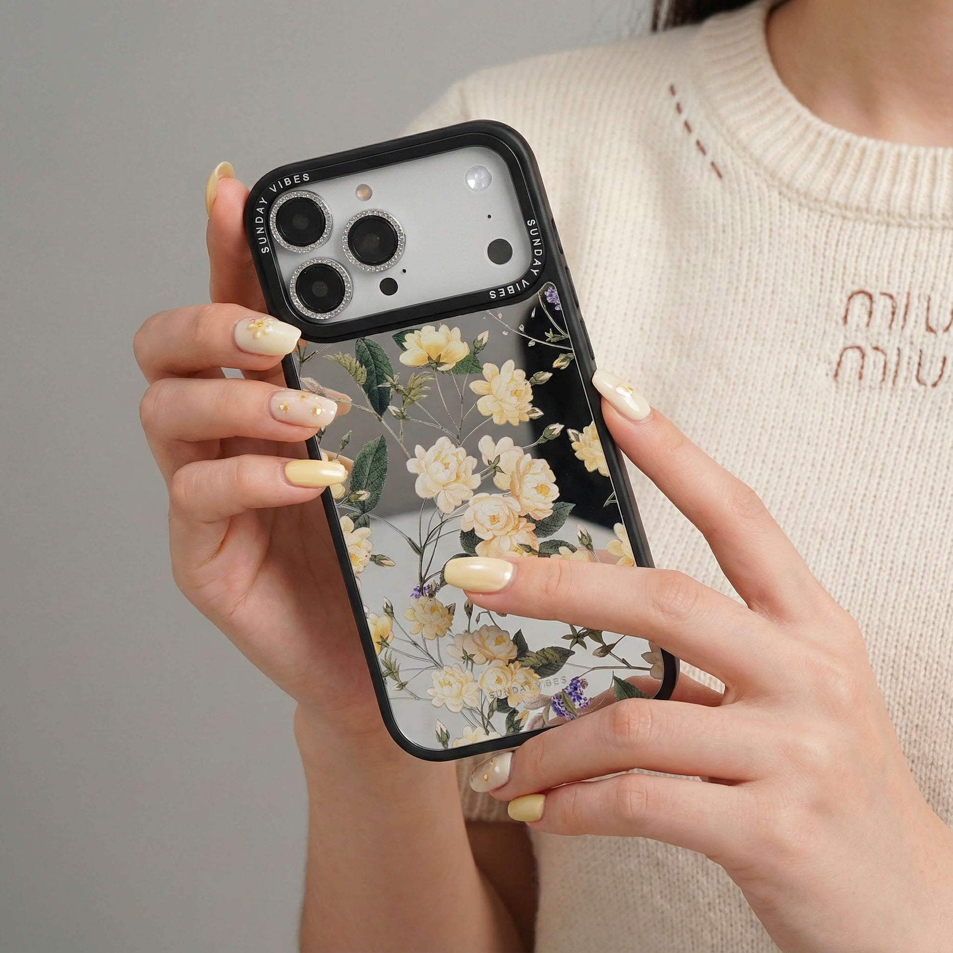 Golden Petalcode iPhone Case