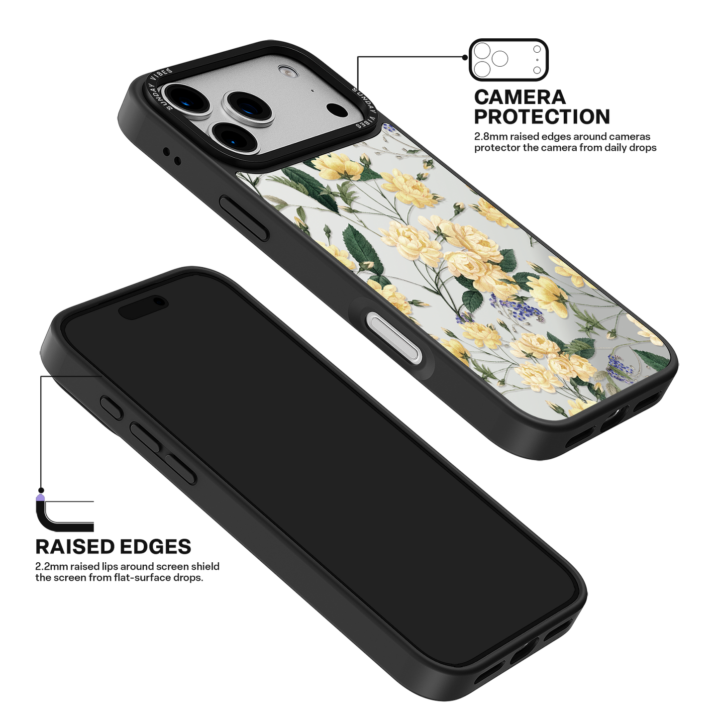 Golden Petalcode iPhone Case