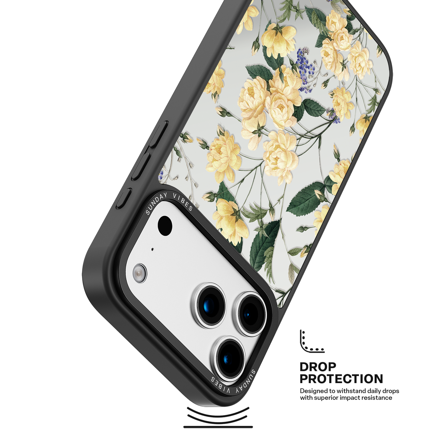 Golden Petalcode iPhone Case