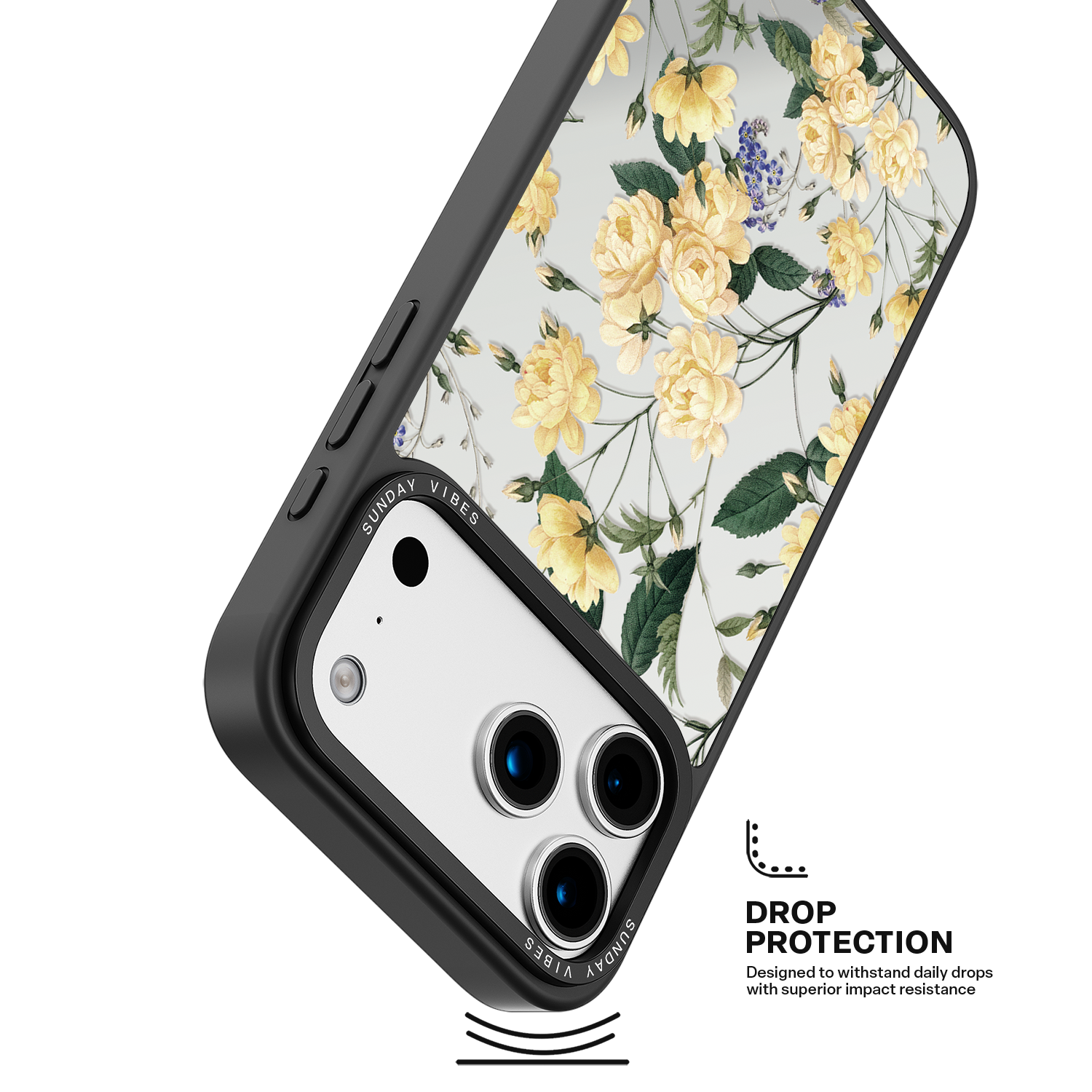 Golden Petalcode iPhone Case