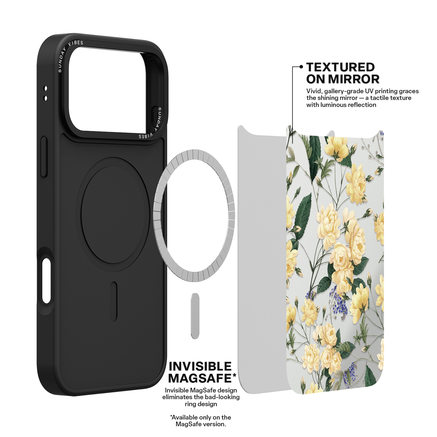 Golden Petalcode iPhone Case